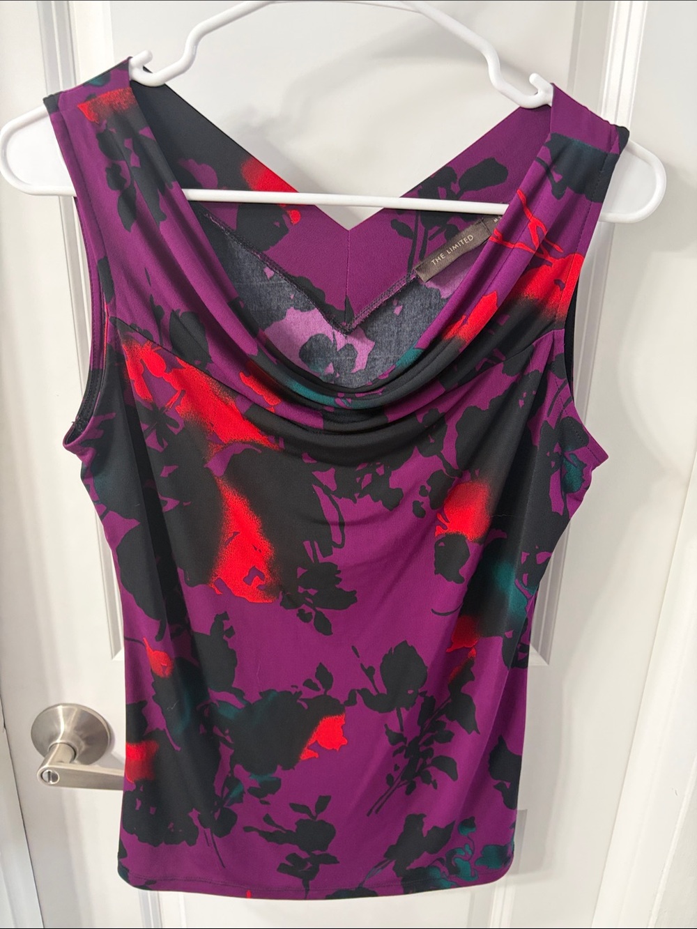 The Limited Sleeveless Cowl Neck Top